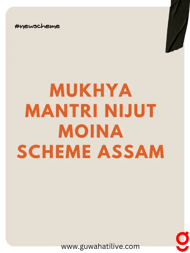 Mukhya Mantri Nijut Moina Scheme Assam