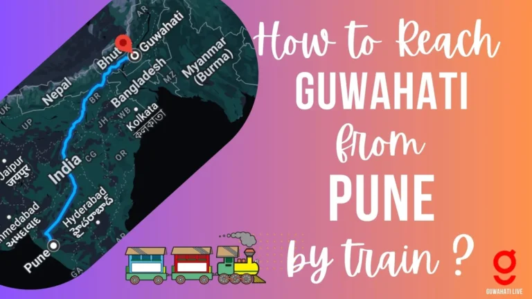 How to reach guwahati from pune by train