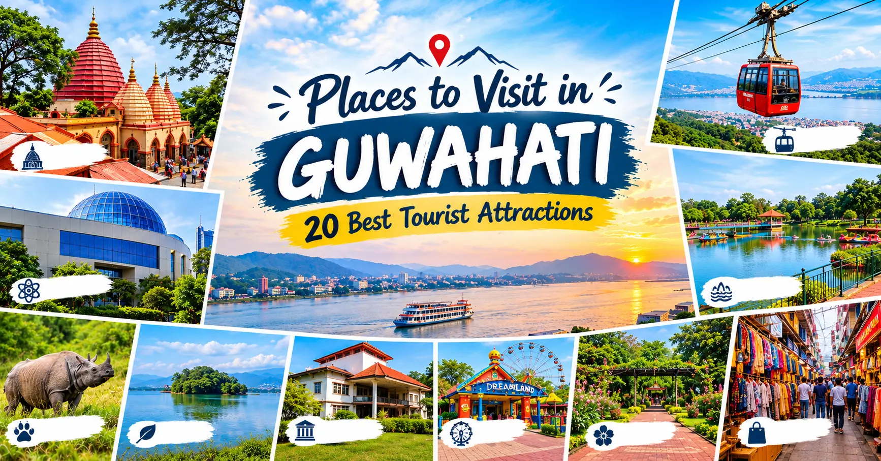 Places to Visit in Guwahati: 20 Best Tourist Attractions [2026]